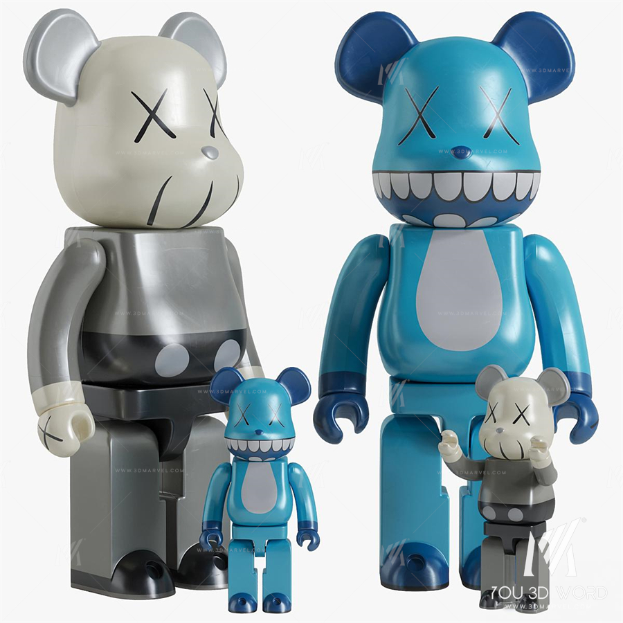 Bearbrick KAWS
